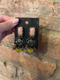 Drop statement earrings