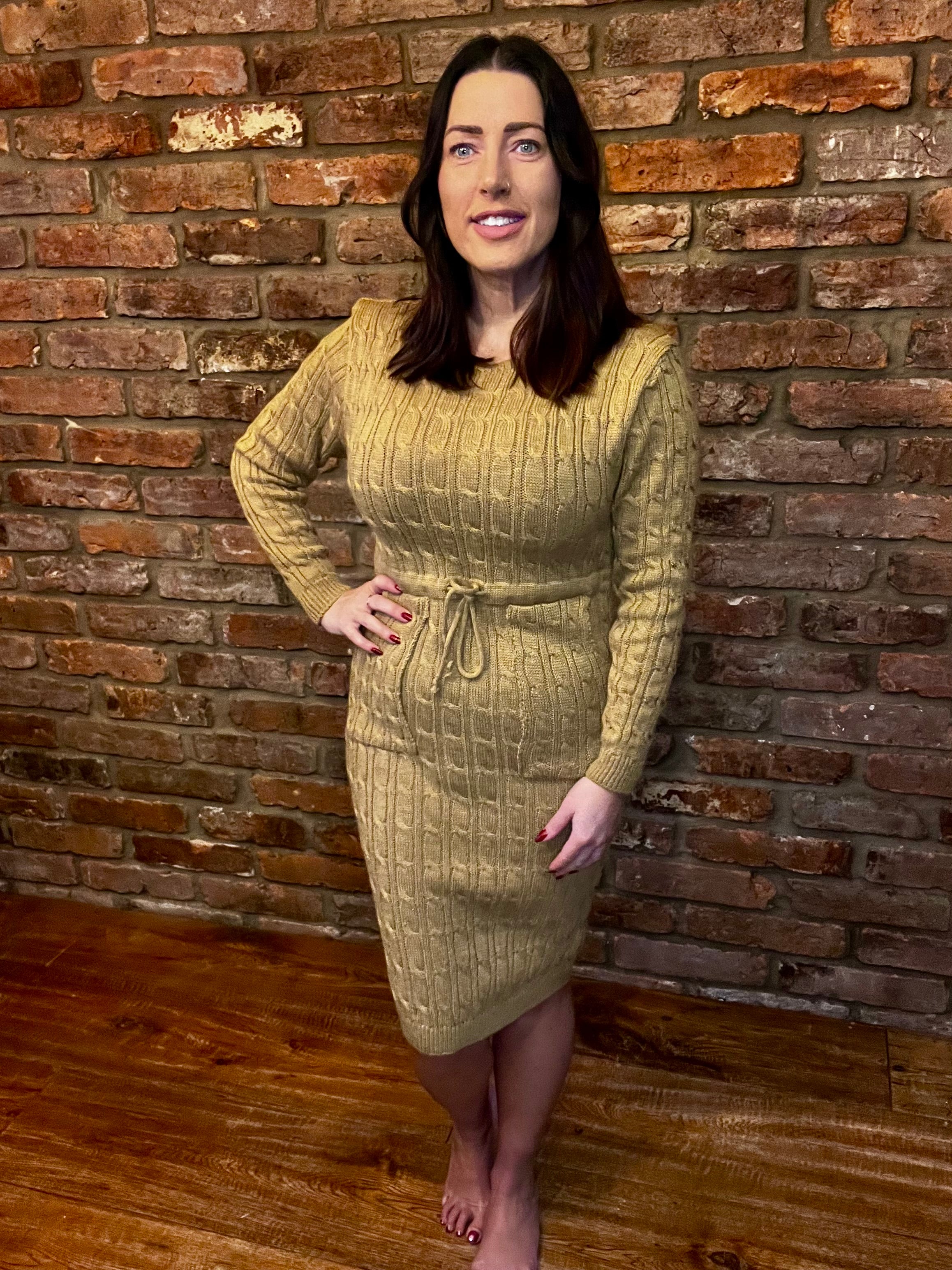 Knitted Jumper Dress
