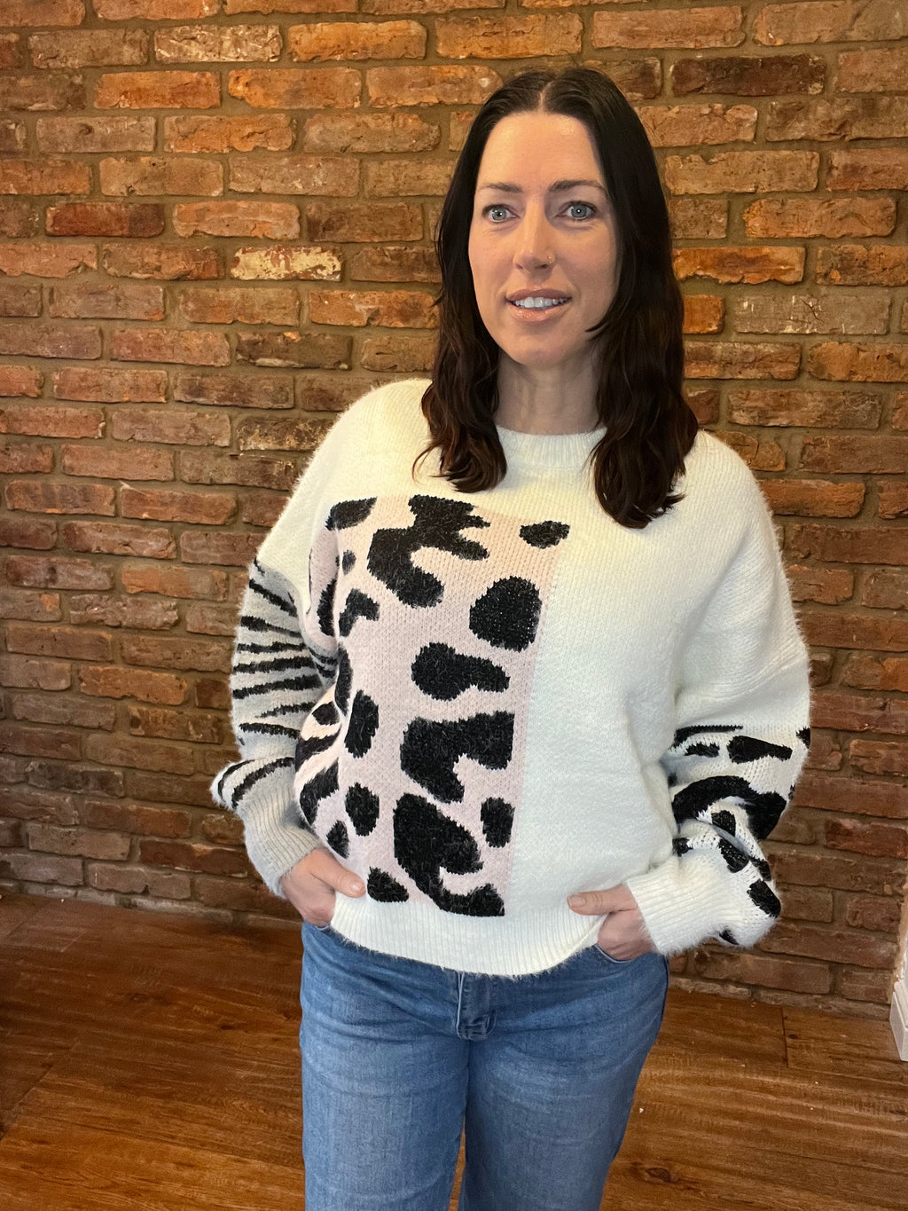 Multi coloured jumpers