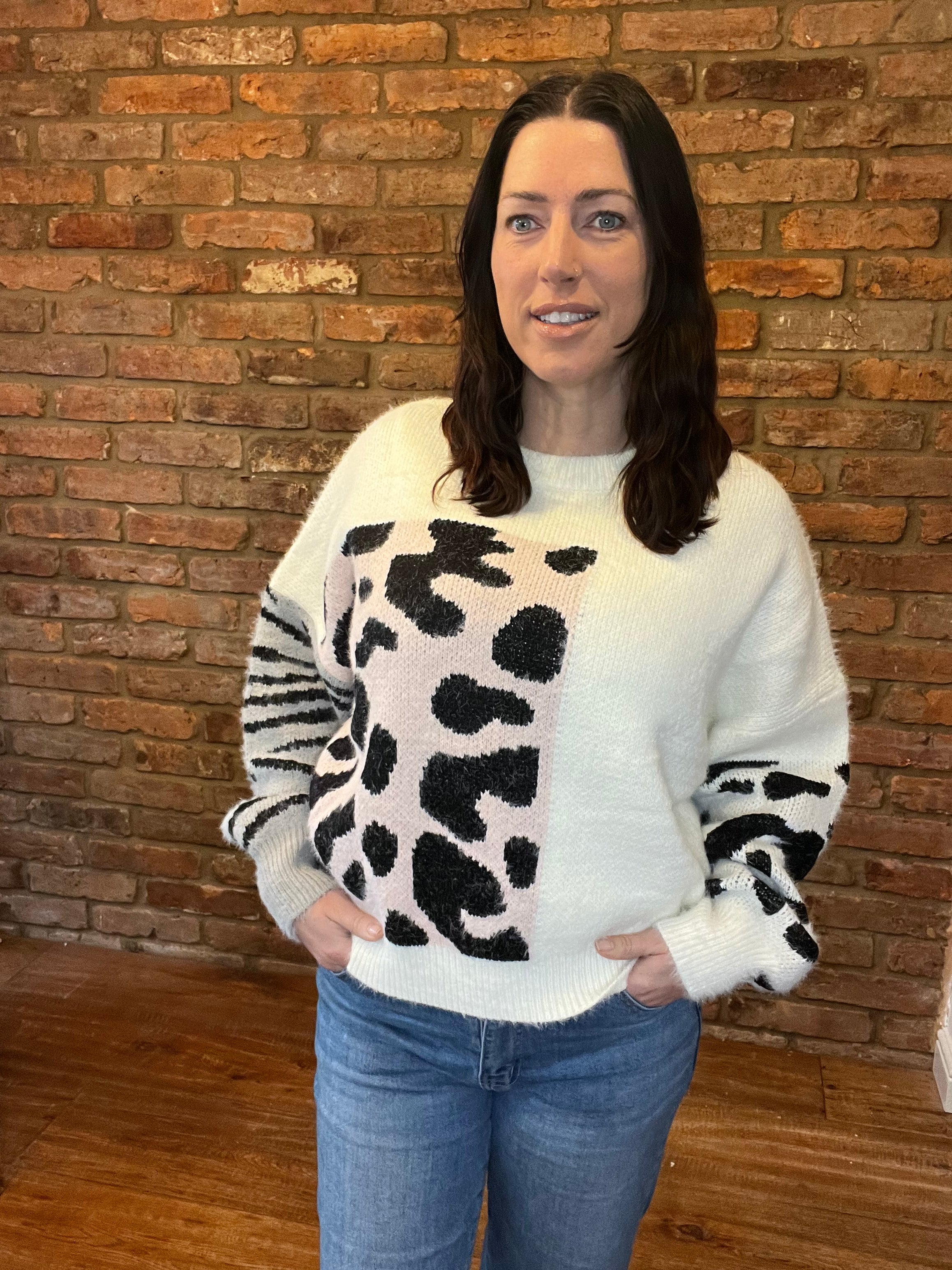 Multi coloured jumpers