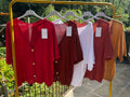 Fine knit cardigan top
