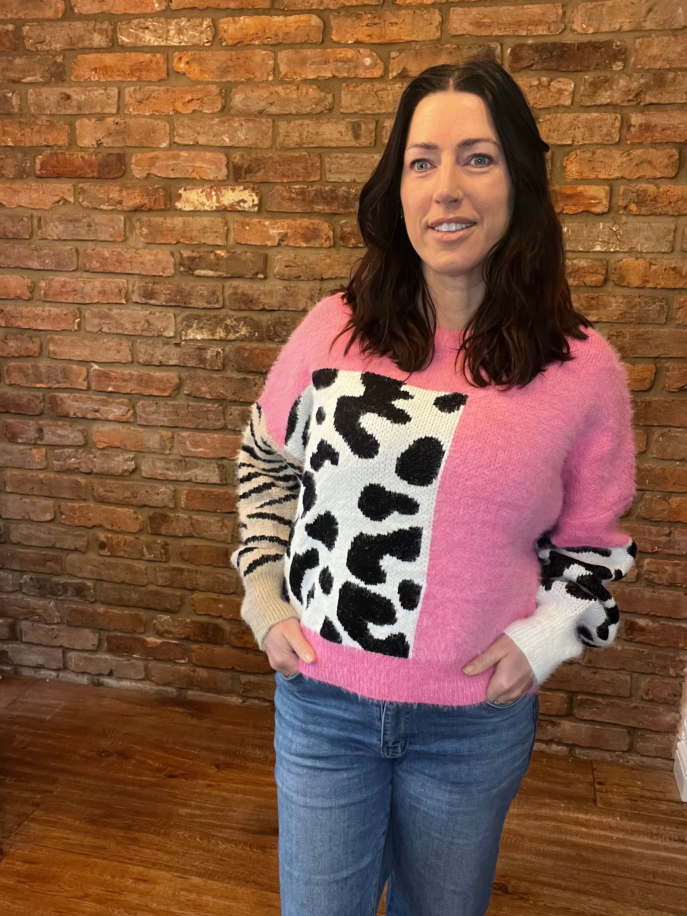 Multi coloured jumpers